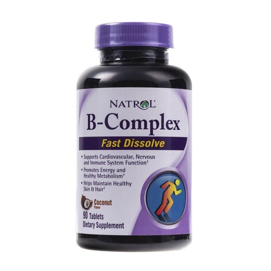 Natrol, B-комплекс быстрого растворения, 90 таблеток