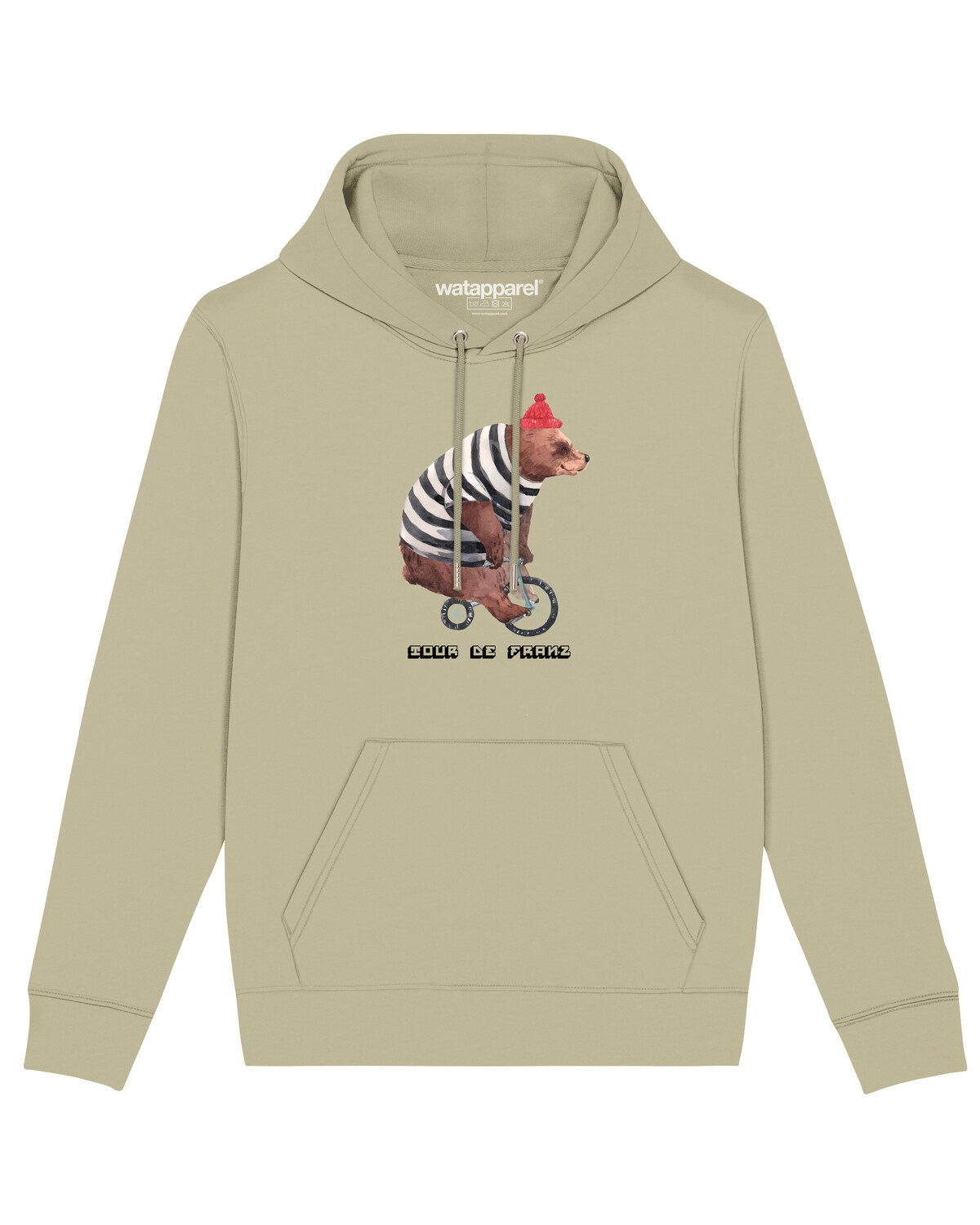 

Толстовка wat Apparel Tour de Franz, цвет Sage
