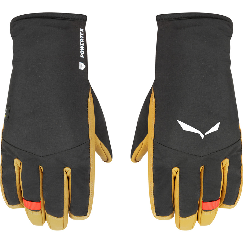 Женские перчатки Ortles PTX/TWR Salewa, черный перчатки горные salewa 2020 ortles ptx 3l overmitten black out us l