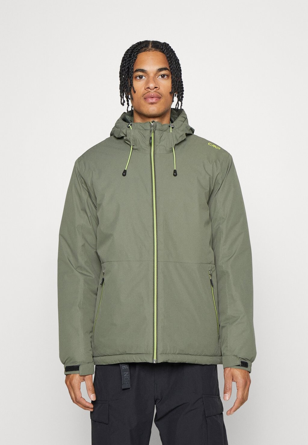 

Куртка для отдыха на природе CMP MAN JACKET FIX HOOD, хаки