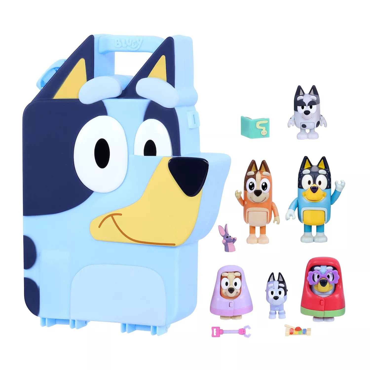 

Лучший игровой набор Bluey's Play And Go Bluey