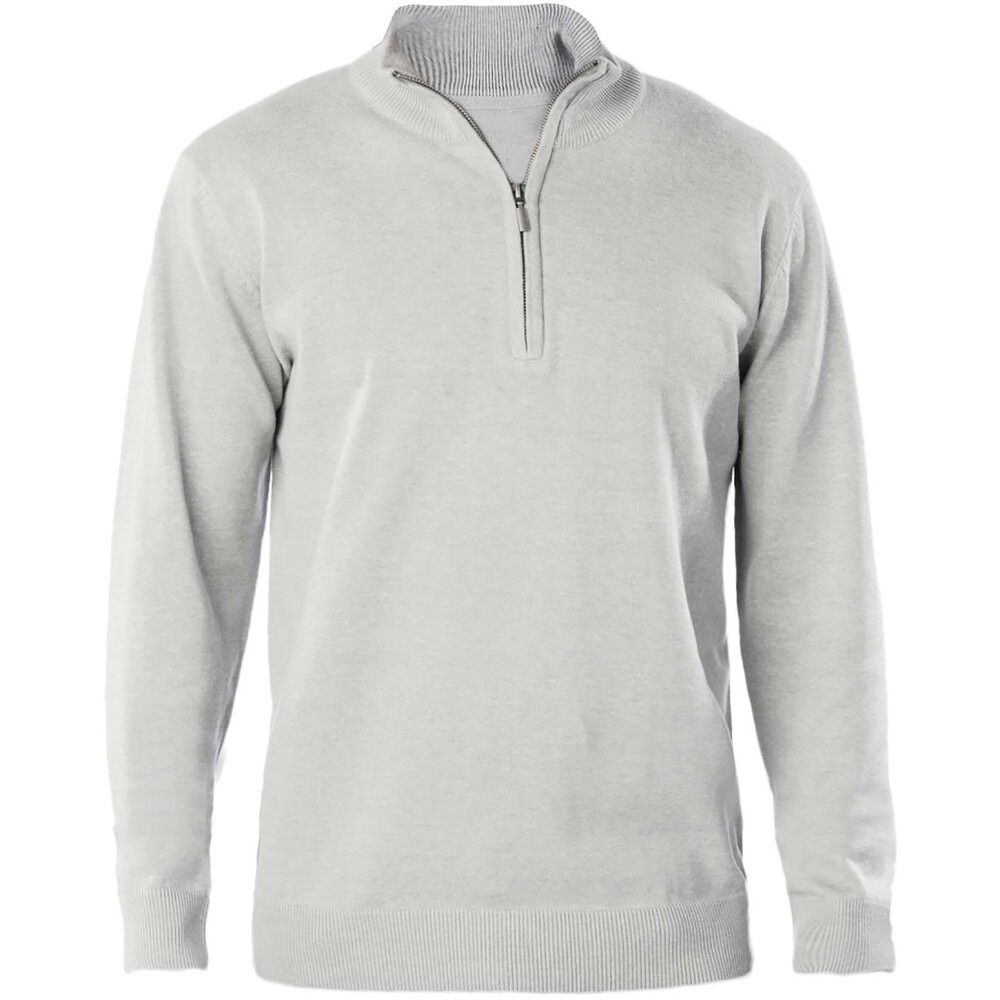 

Свитер Kariban Half Zip, серый