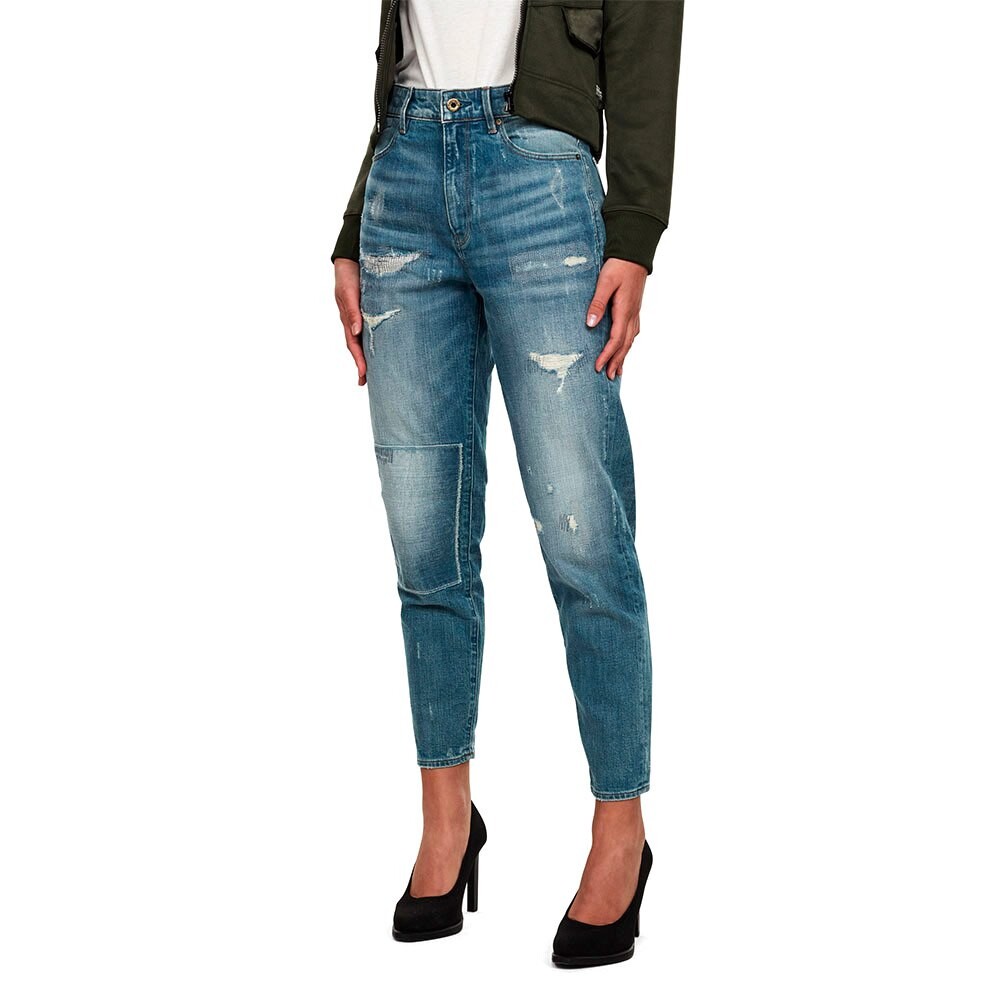 

Джинсы G-Star Janeh Ultra-High Waist Mom Ankle, синий