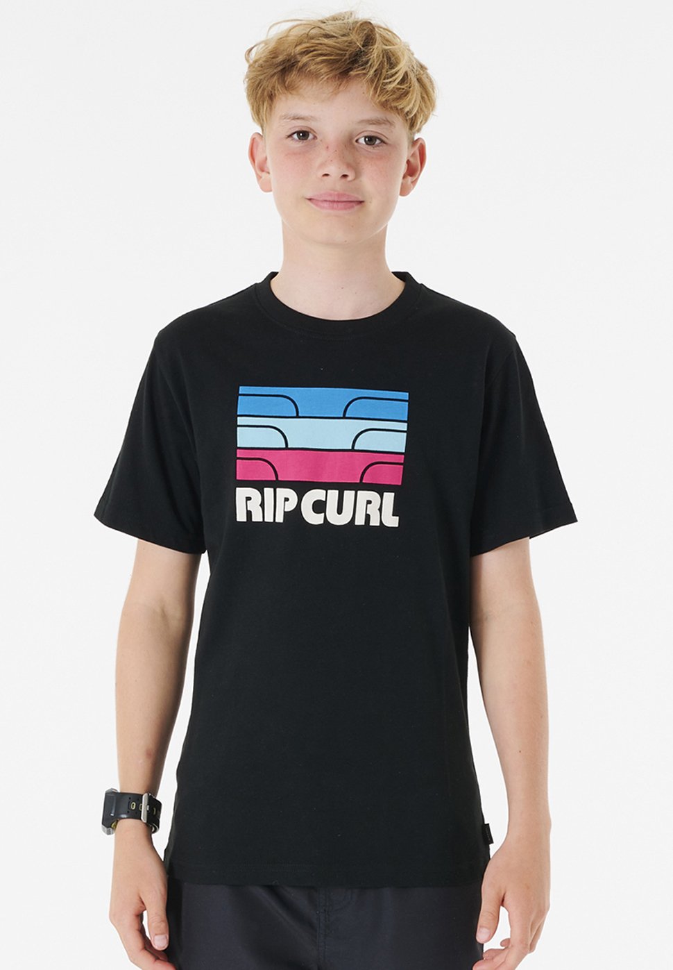 

Футболка с принтом SURF REVIVAL MUMMA Rip Curl, цвет black