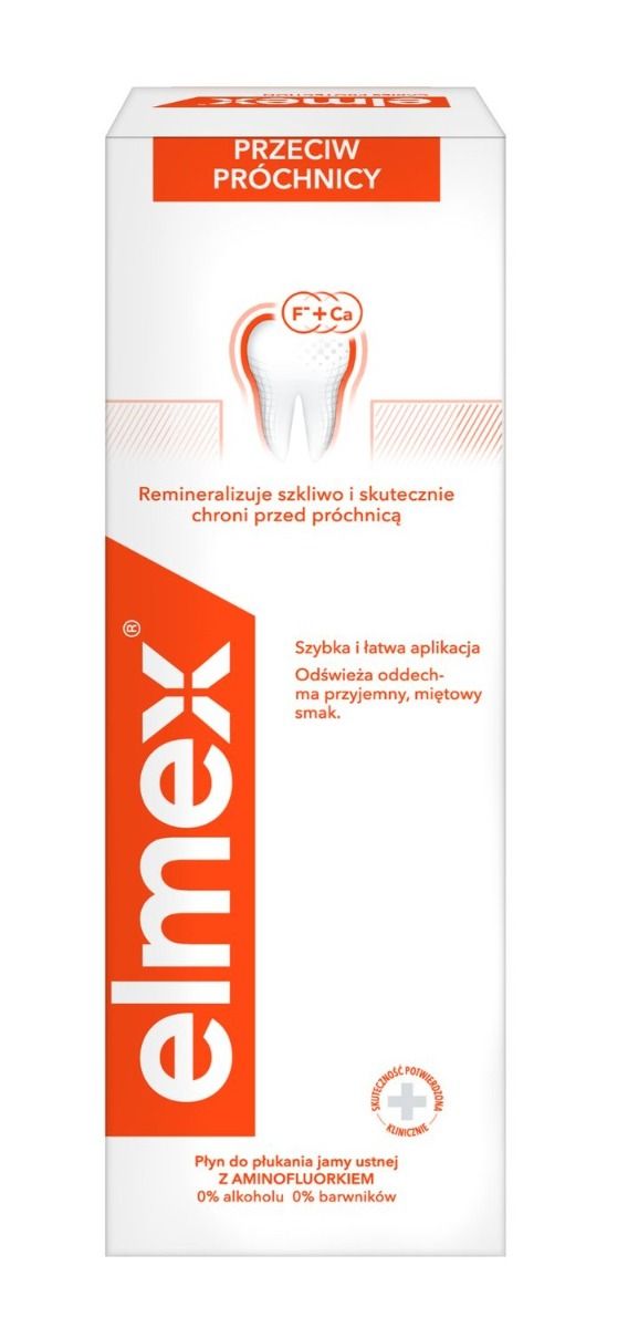 Elmex Przeciw Próchnicy жидкость для полоскания рта, 400 ml