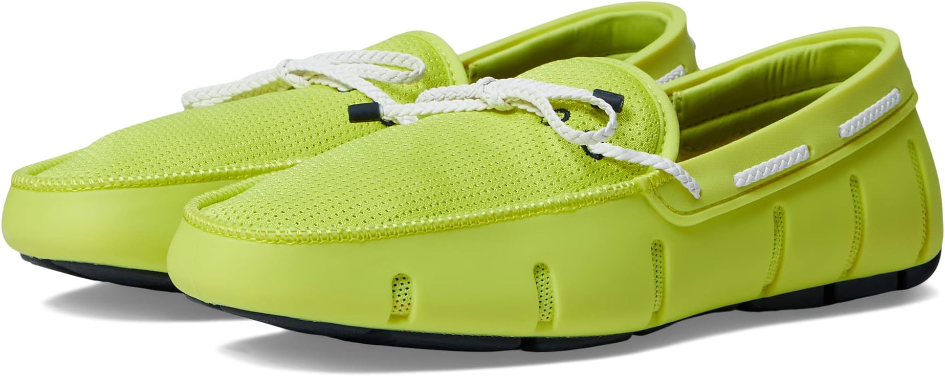 Лоферы Braided Lace Loafer SWIMS, цвет Citron фото