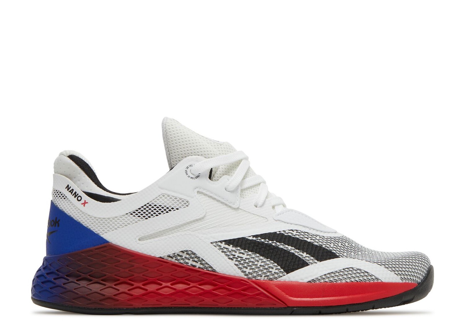 

Кроссовки Reebok Nano X 'White Vector Red', белый