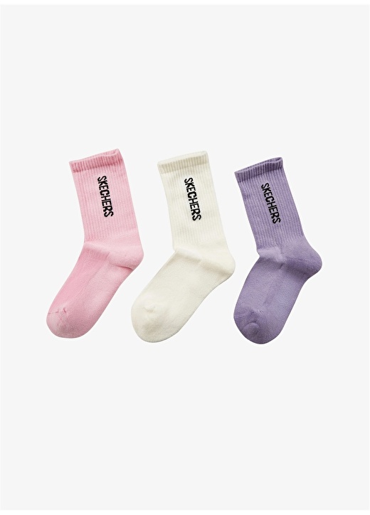Разноцветные женские носки Skechers носки женские разноцветные для скейтборда весна осень 2021