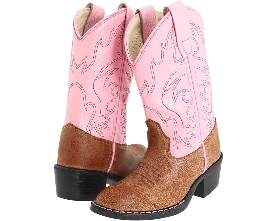 

Ботинки Old West Boots J Toe Western Boot, цвет Tan Canyon/Pink