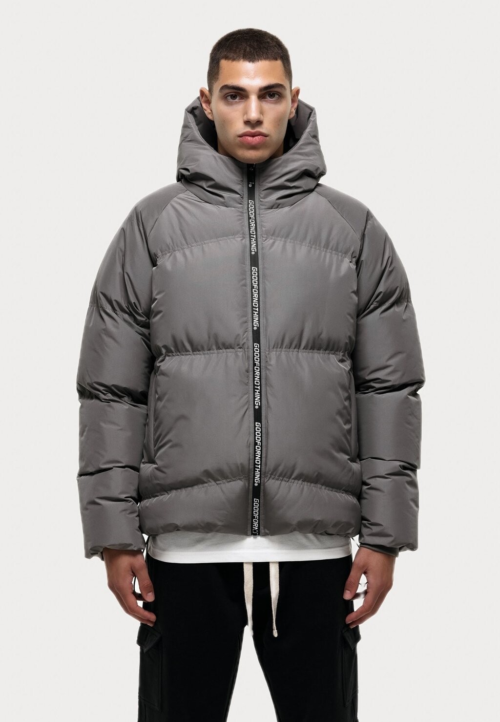 

Зимняя куртка Fragment Puffer Coat Good For Nothing, цвет grey