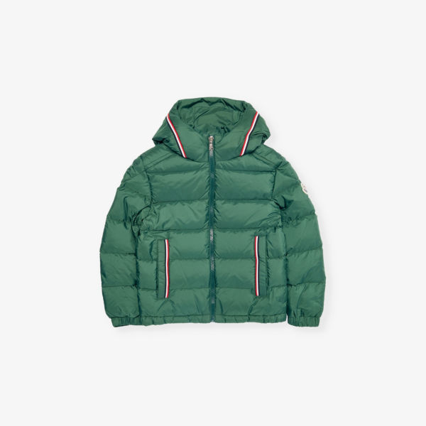 

Утепленная куртка-пуховик Merary 8-14 лет Moncler, зеленый