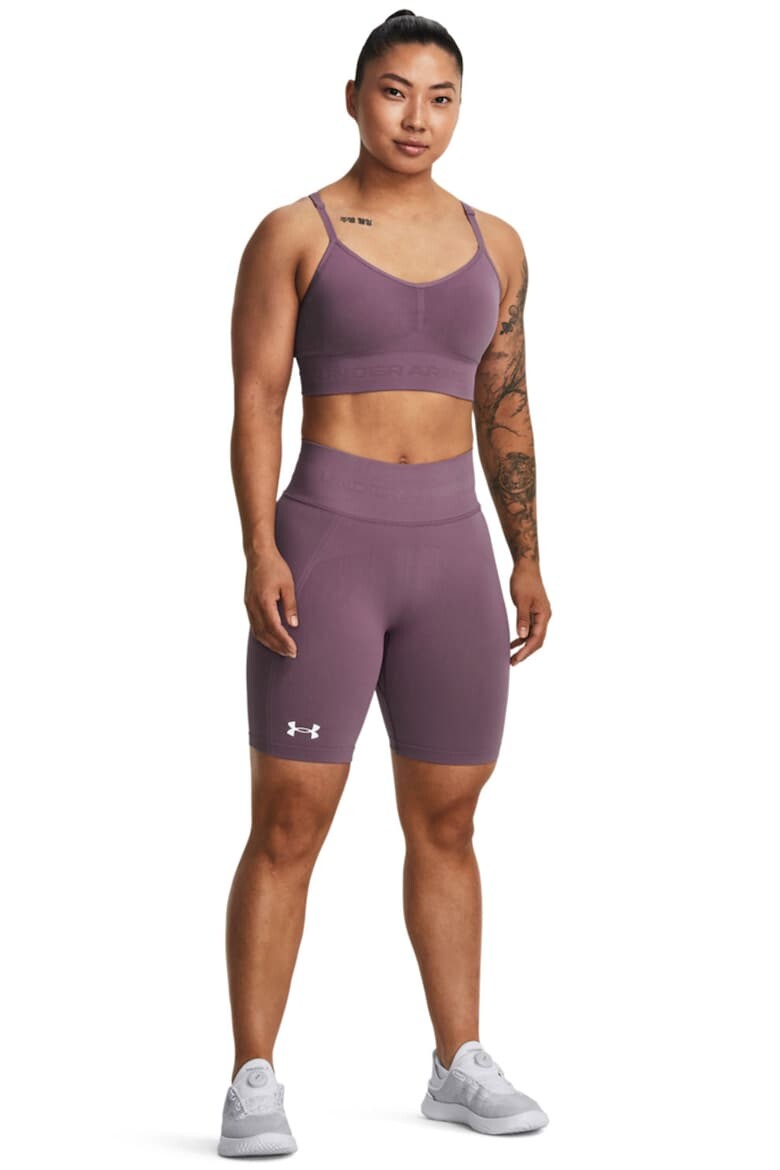 

Короткие тренировочные леггинсы с высокой талией Under Armour, фиолетовый