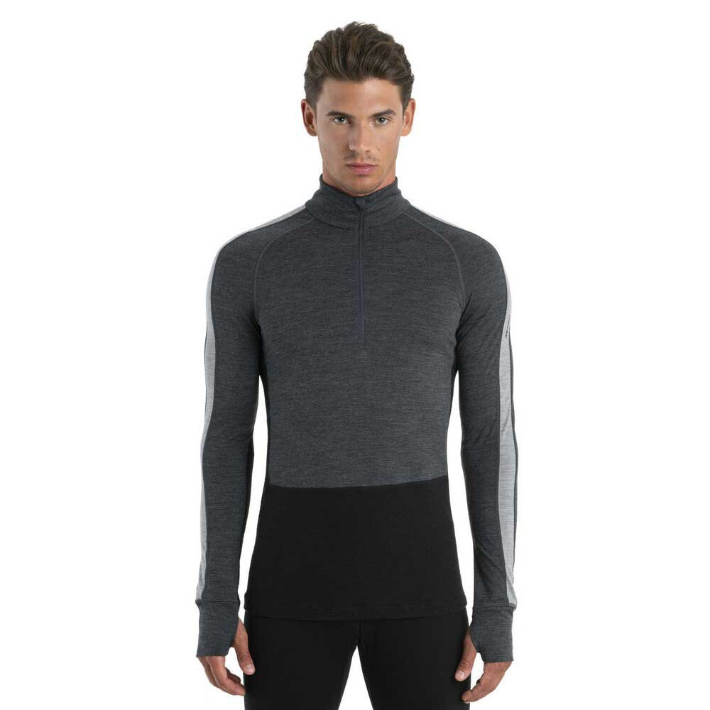 

Базовый слой Icebreaker 200 ZoneKnit Merino Long, серый