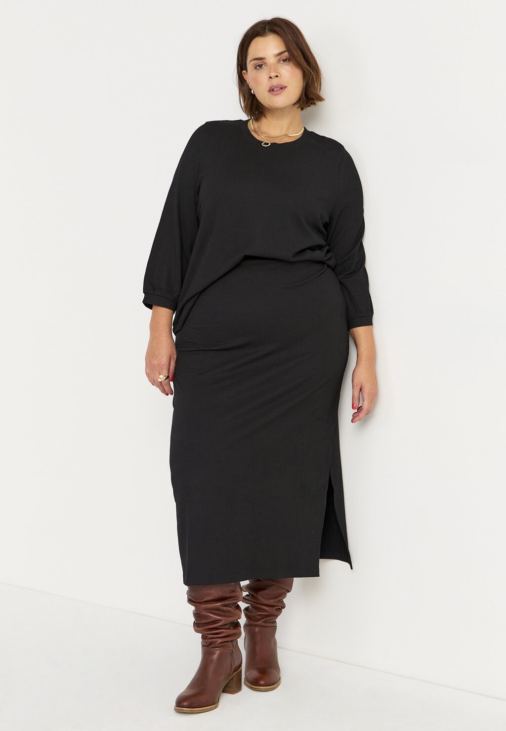 

Топ с длинными рукавами WITH 3/4 SLEEVE Cellbes Of Sweden, цвет black