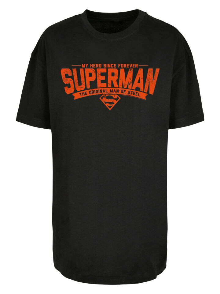 

Футболка F4NT4STIC Oversized Boyfriend Tee Superman My Hero, черный