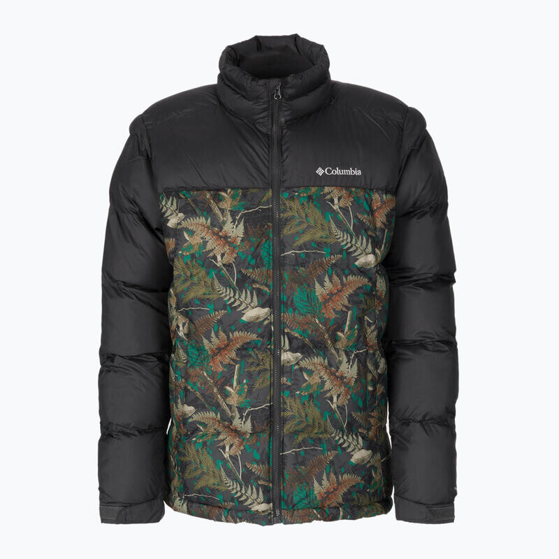 

Мужской пуховик Columbia, цвет black/brown