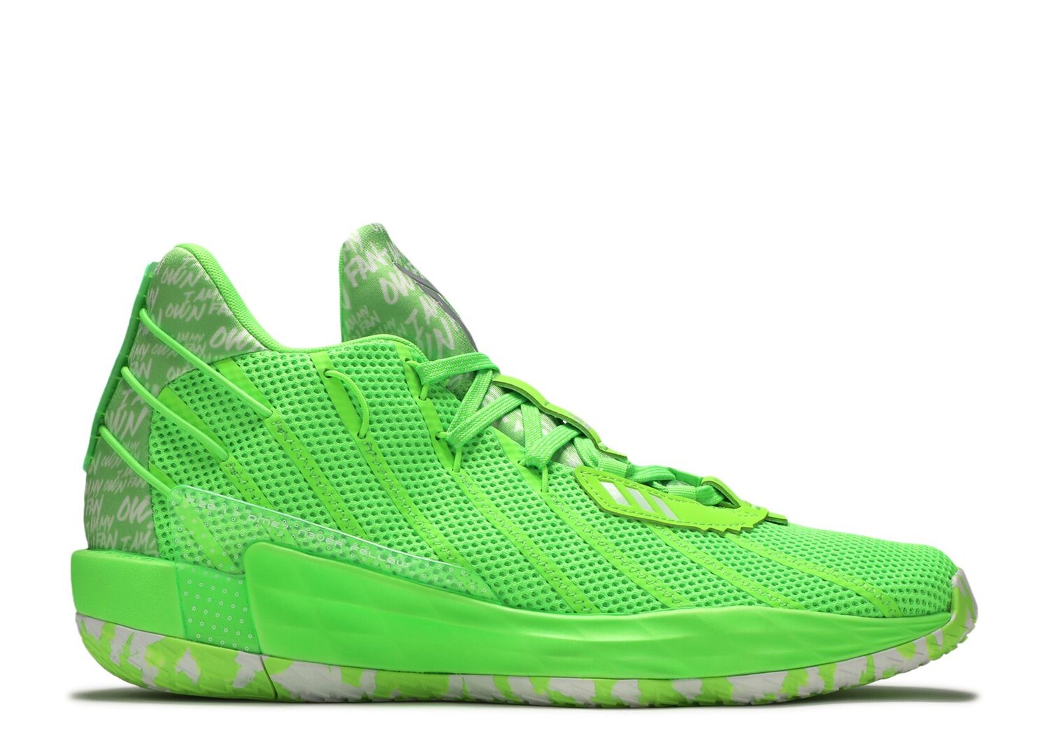 

Кроссовки adidas Dame 7 'I Am My Own Fan - Solar Green', зеленый