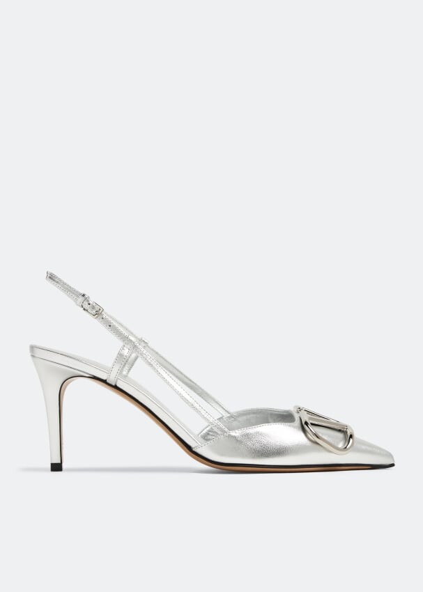 

Туфли Valentino Garavani VLogo Signature, серебряный, Серый, Туфли Valentino Garavani VLogo Signature, серебряный