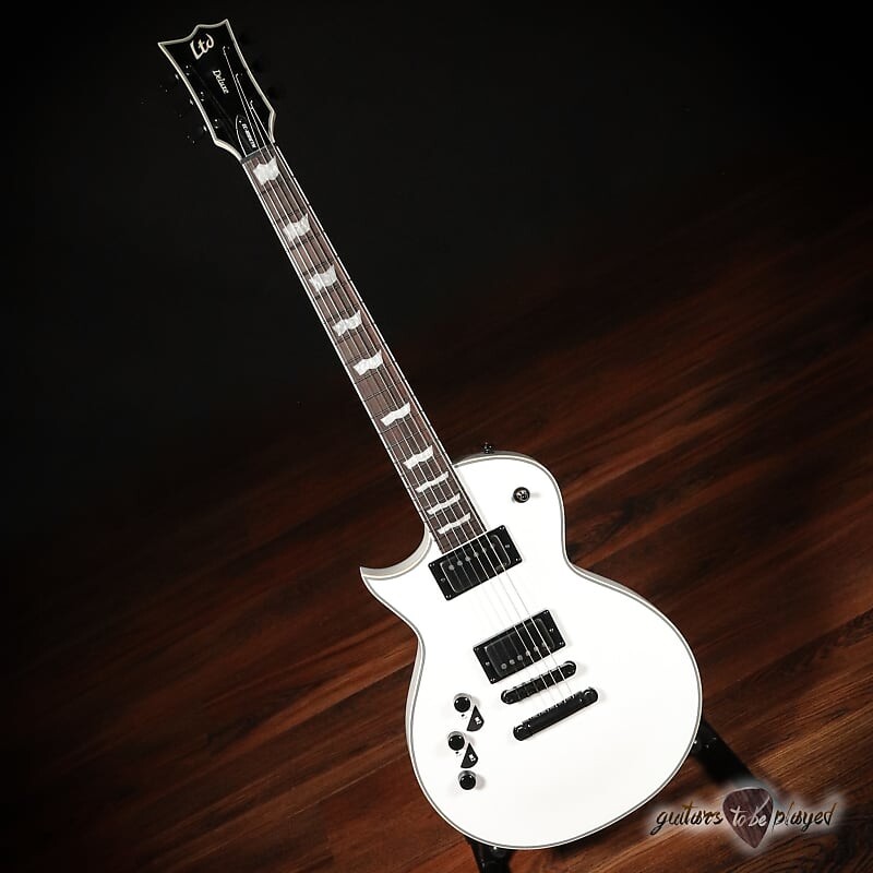 

Электрогитара ESP LTD Deluxe EC-1001T CTM LH Left-Handed Electric Guitar – Snow White