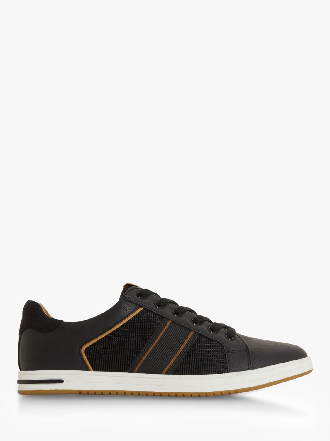 

Широкие кроссовки Dune Trues Stripe Panel, черные, Черный