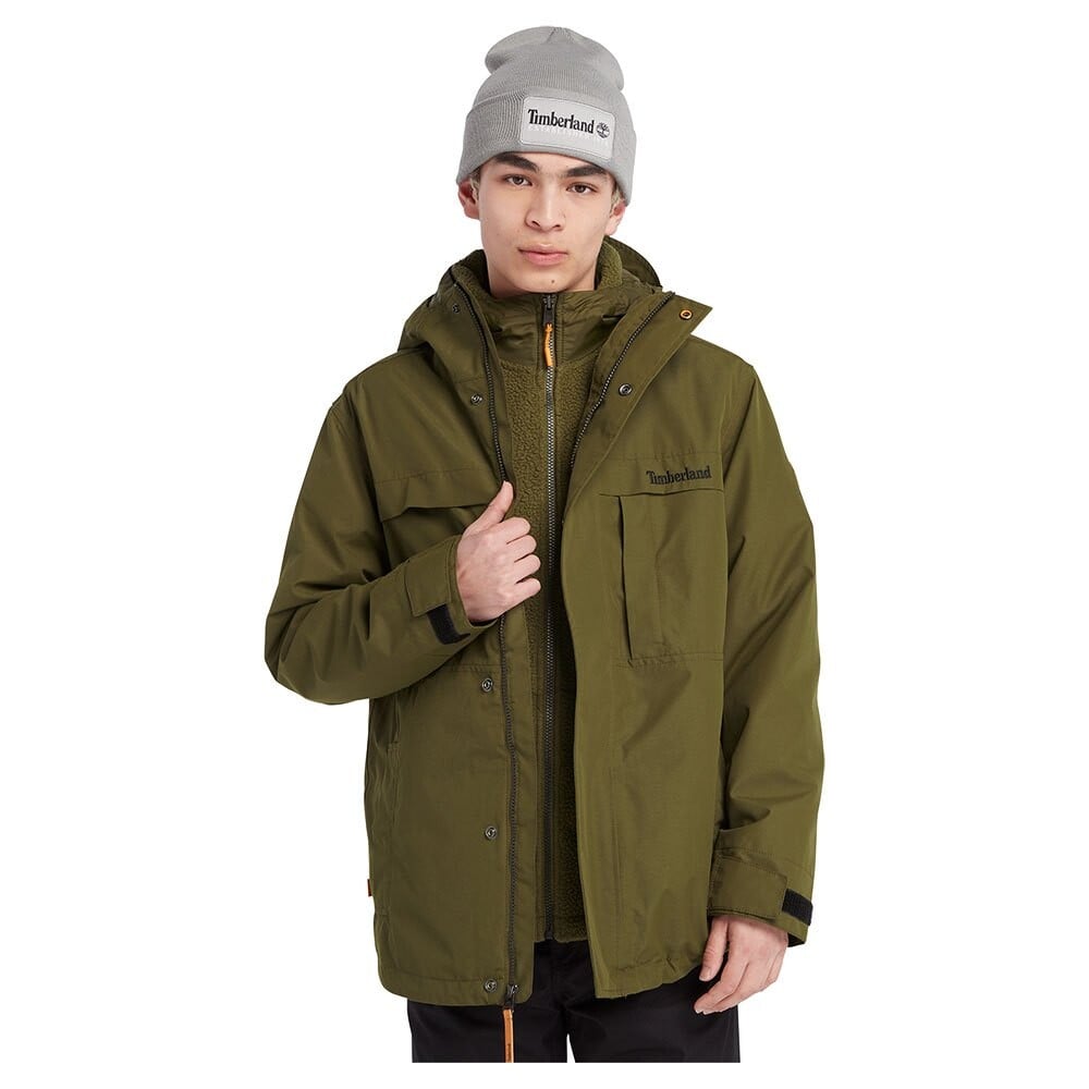 

Куртка Timberland Benton WP 3in1, зеленый