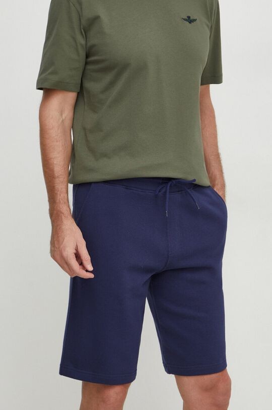 

Хлопковые шорты United Colors of Benetton, темно-синий
