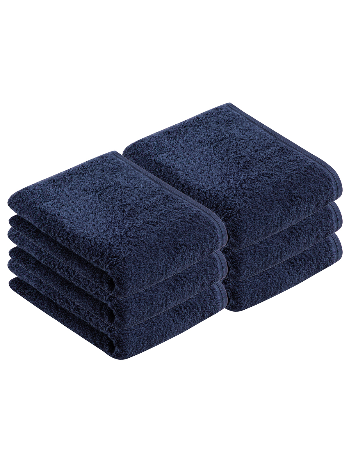 Полотенце для ванной Vossen 6er Pack, цвет marine blau