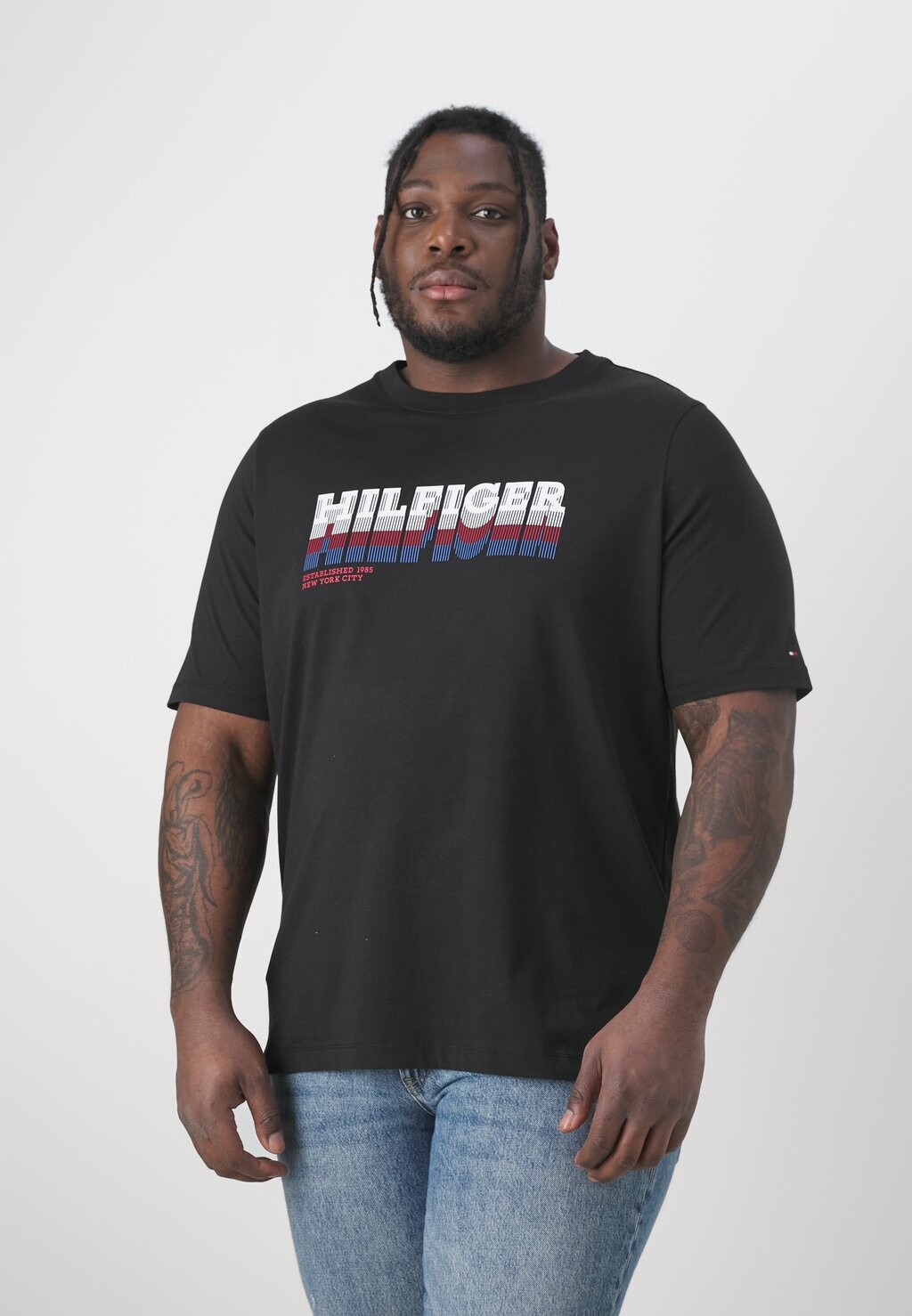

Футболка с принтом FADE TEE Tommy Hilfiger, цвет black