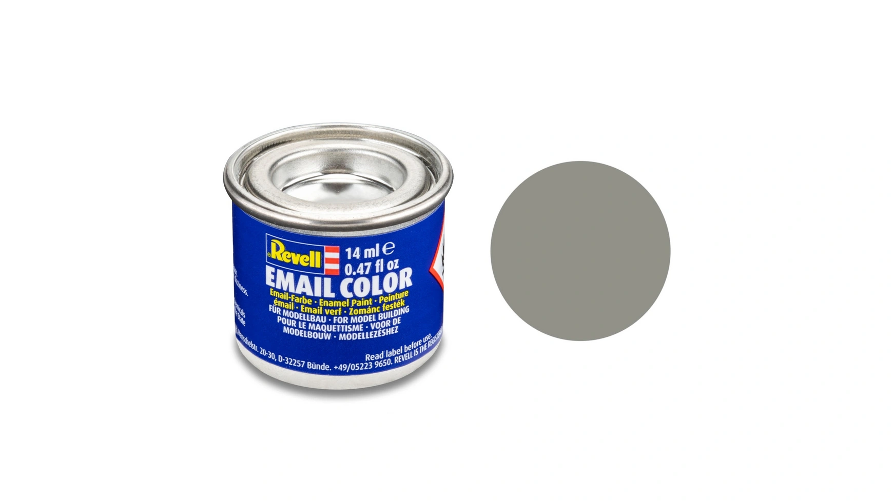 

Revell Email Color Stone Grey, матовый, 14 мл, RAL 7030