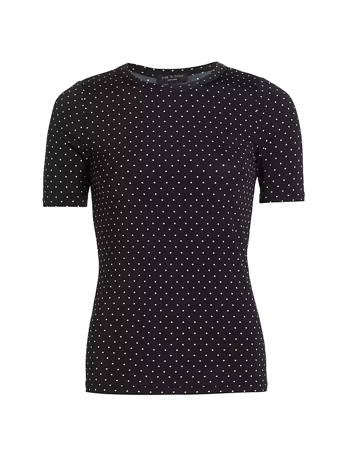 

Футболка Sabeen в горошек Rag & Bone, цвет polka dot