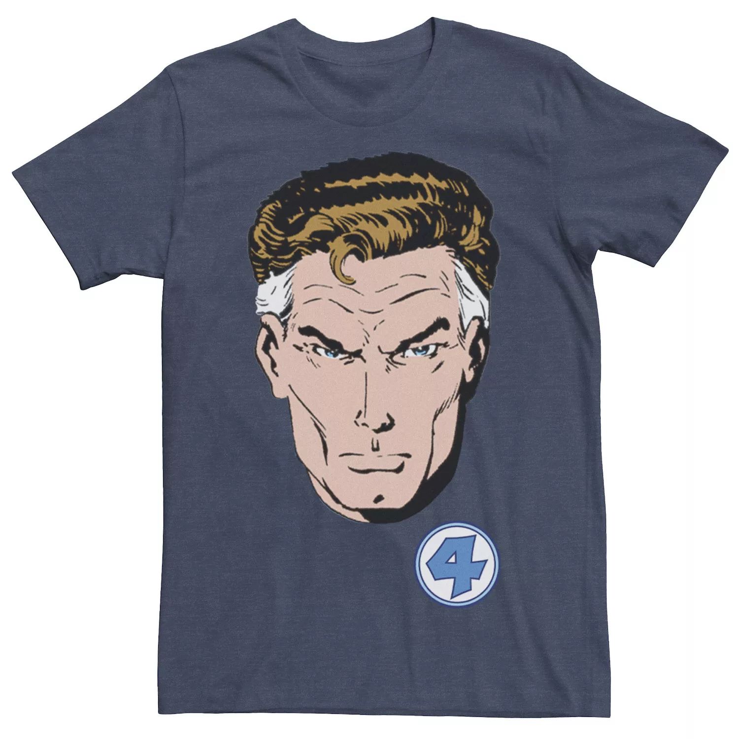 Мужская футболка с рисунком Marvel Fantastic Four Mr. Fantastic Licensed Character