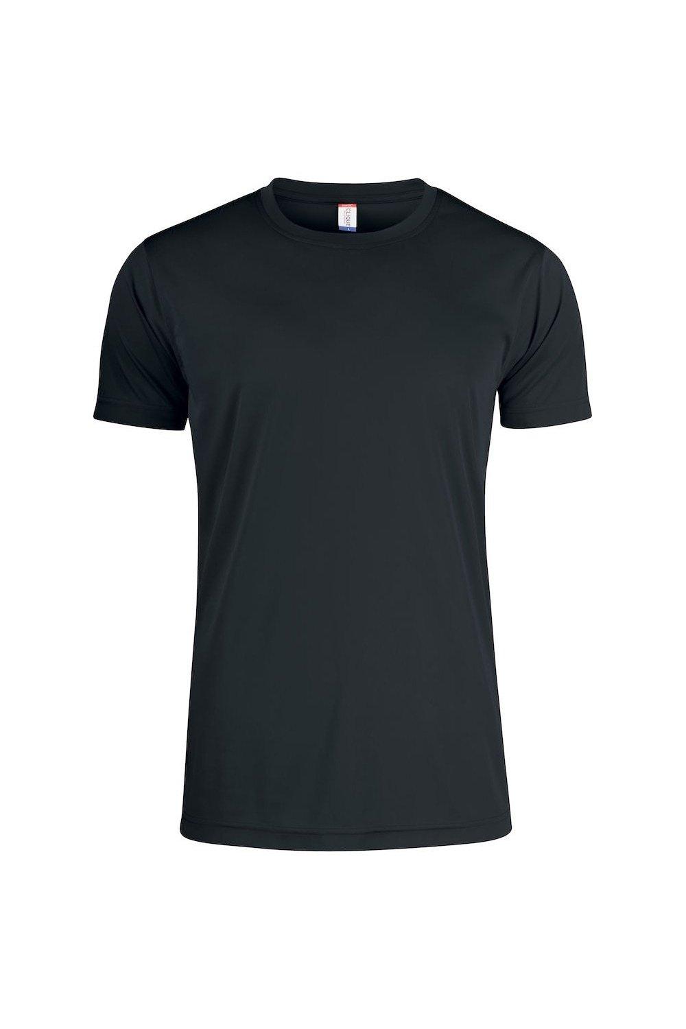 Активная футболка Clique, черный футболка clique с надписью 42 размер