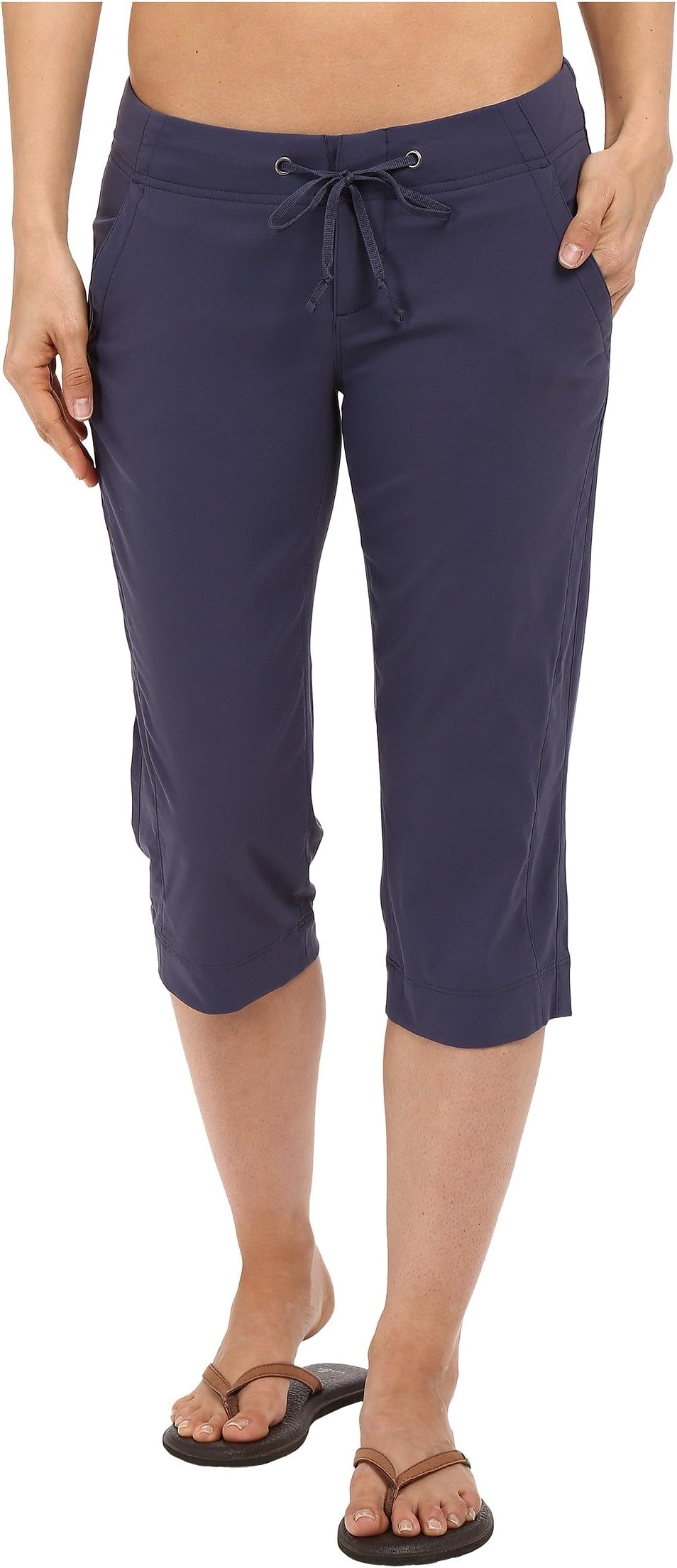 Брюки Anytime Outdoor Capri Columbia, цвет Nocturnal columbia брюки женские columbia anytime outdoor размер 40 42
