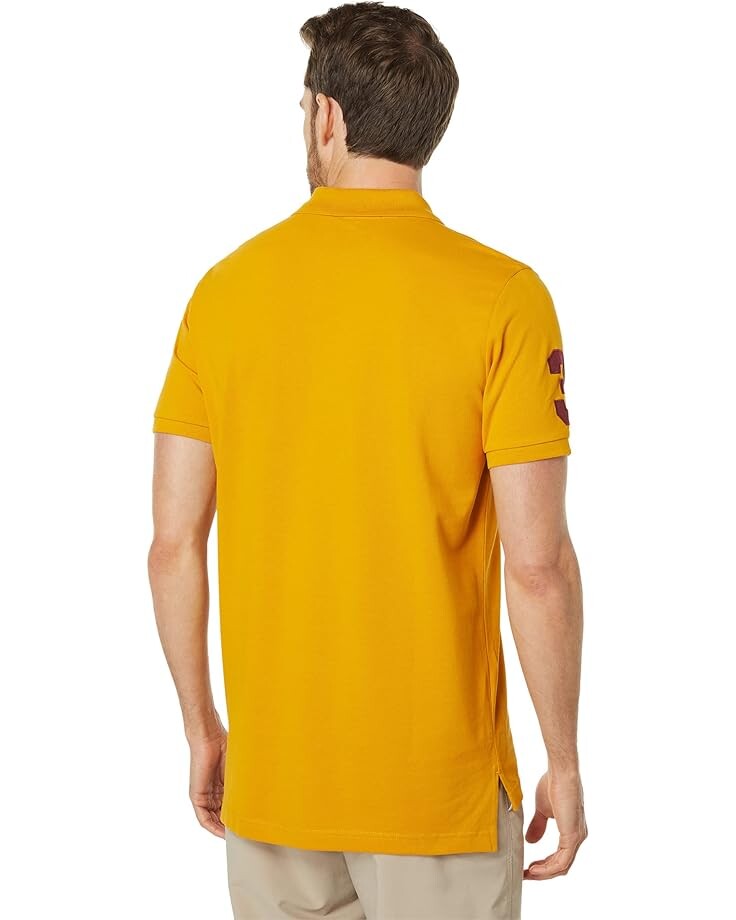 

Поло U.S. POLO ASSN. Solid Pique Polo, цвет Dutchess Gold