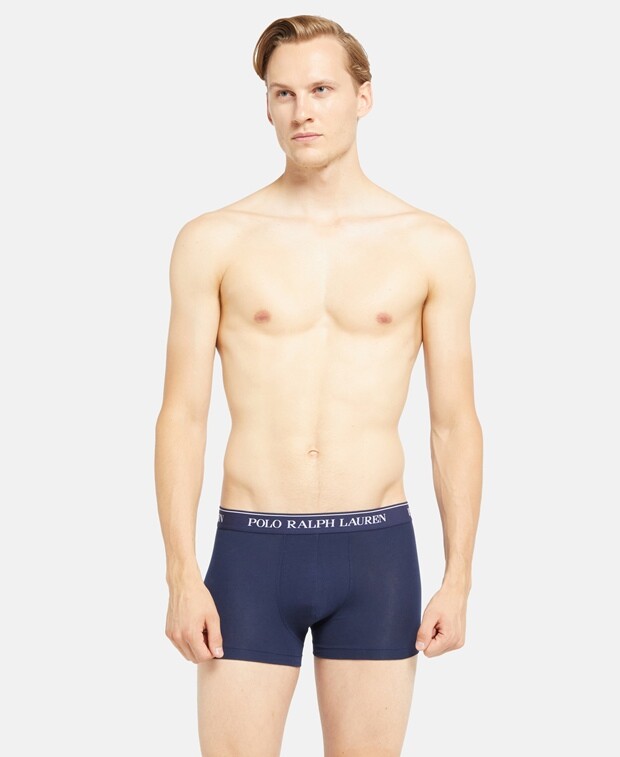 

Трусы-боксеры, 3 шт. Polo Ralph Lauren, синий
