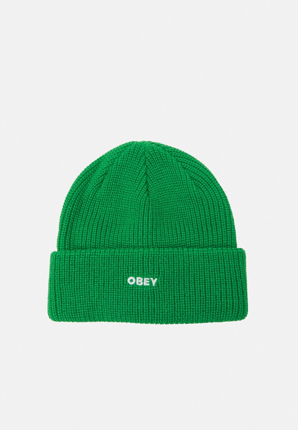 

Шапка ONE TWO UNISEX Obey Clothing, папоротниково-зеленый