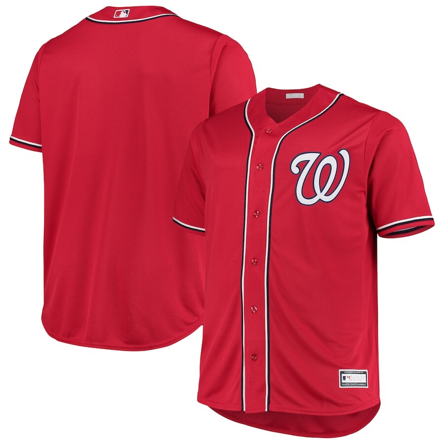 

Джерси Profile Washington Nationals, красный