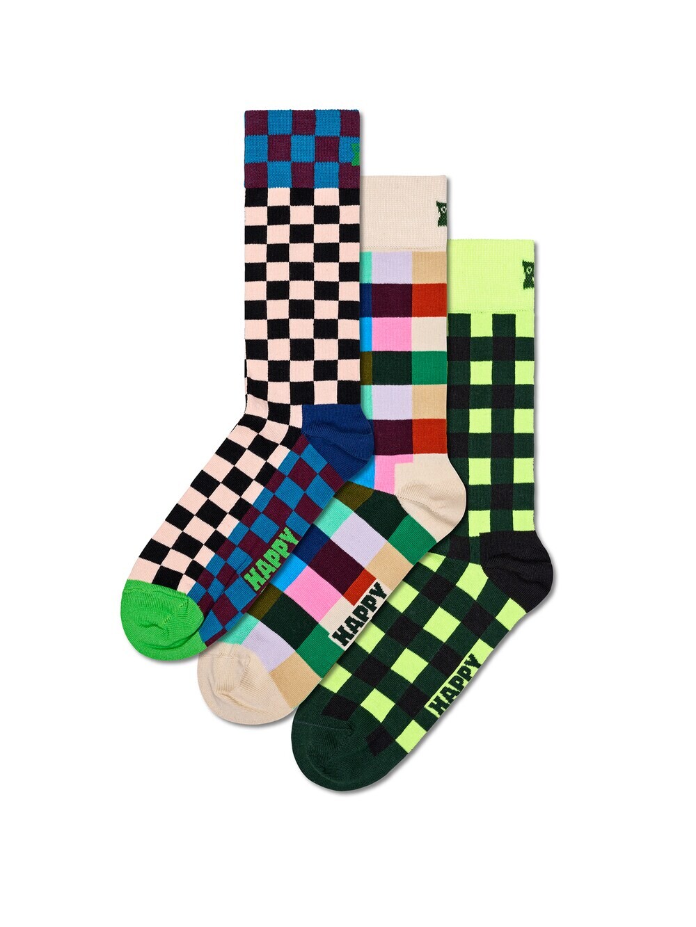 

Носки Happy Socks Check It Out, смешанные цвета