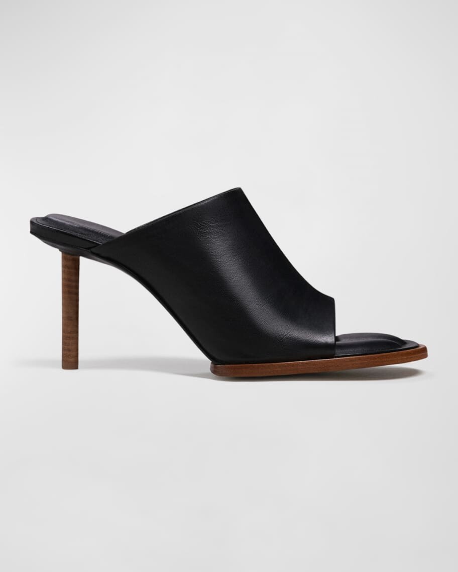 

Кожаные шлепанцы без задника Les Mules Jacquemus