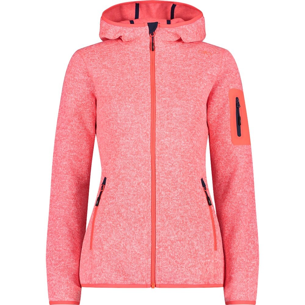 

Куртка CMP 3H19826 Hooded Fleece, красный