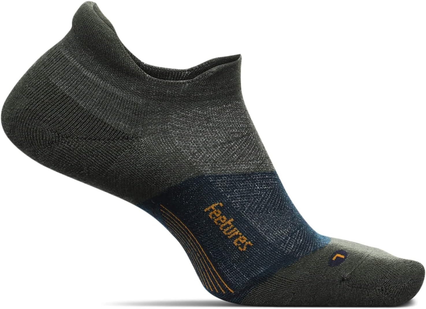 

Подушка Merino 10 No Show Tab Feetures, цвет Forest