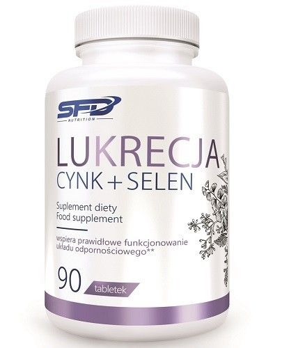 SFD Lukrecja+Selen+Cynkвитамины и минералы, 90 шт. sfd vita complex витамины и минералы 90 шт