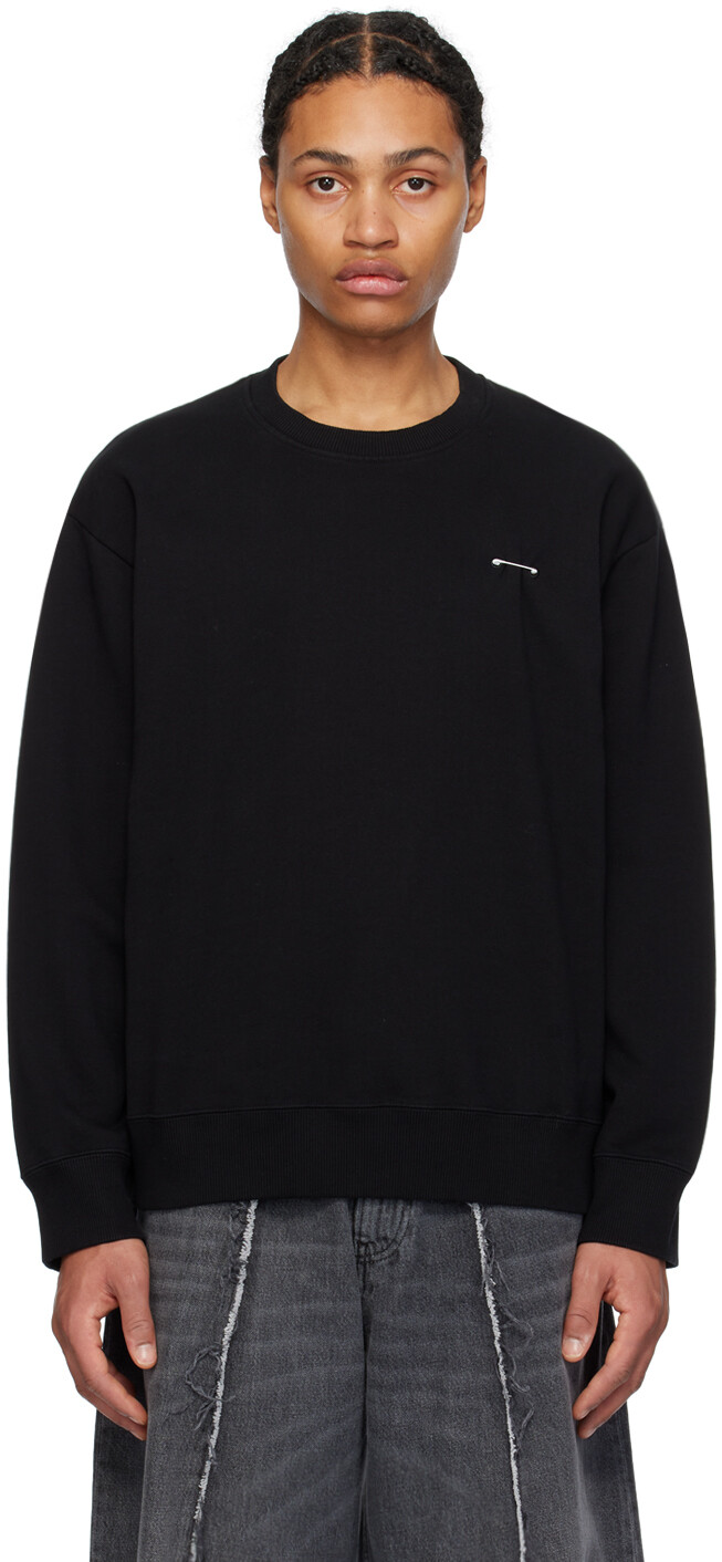 

Черный свитшот с булавкой Mm6 Maison Margiela, цвет Black