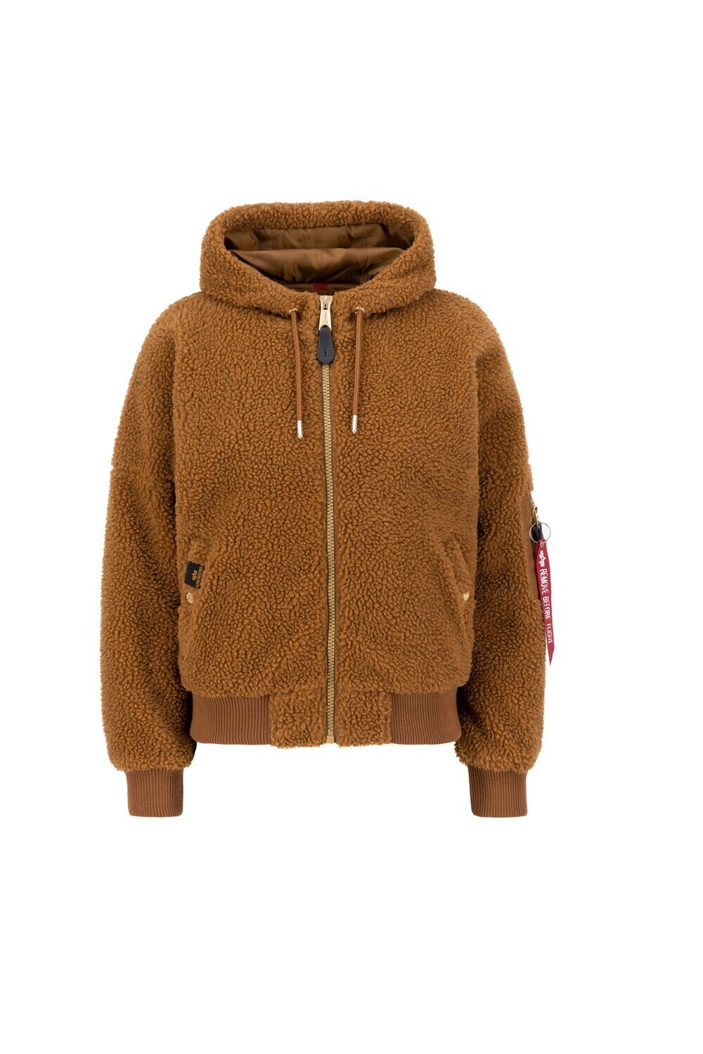 

Межсезонная куртка ALPHA INDUSTRIES, коричневый