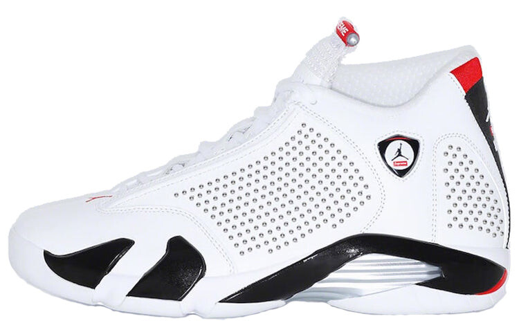 

Кроссовки Nike Air Jordan 14 X Supreme Retro Supreme, бело-красный