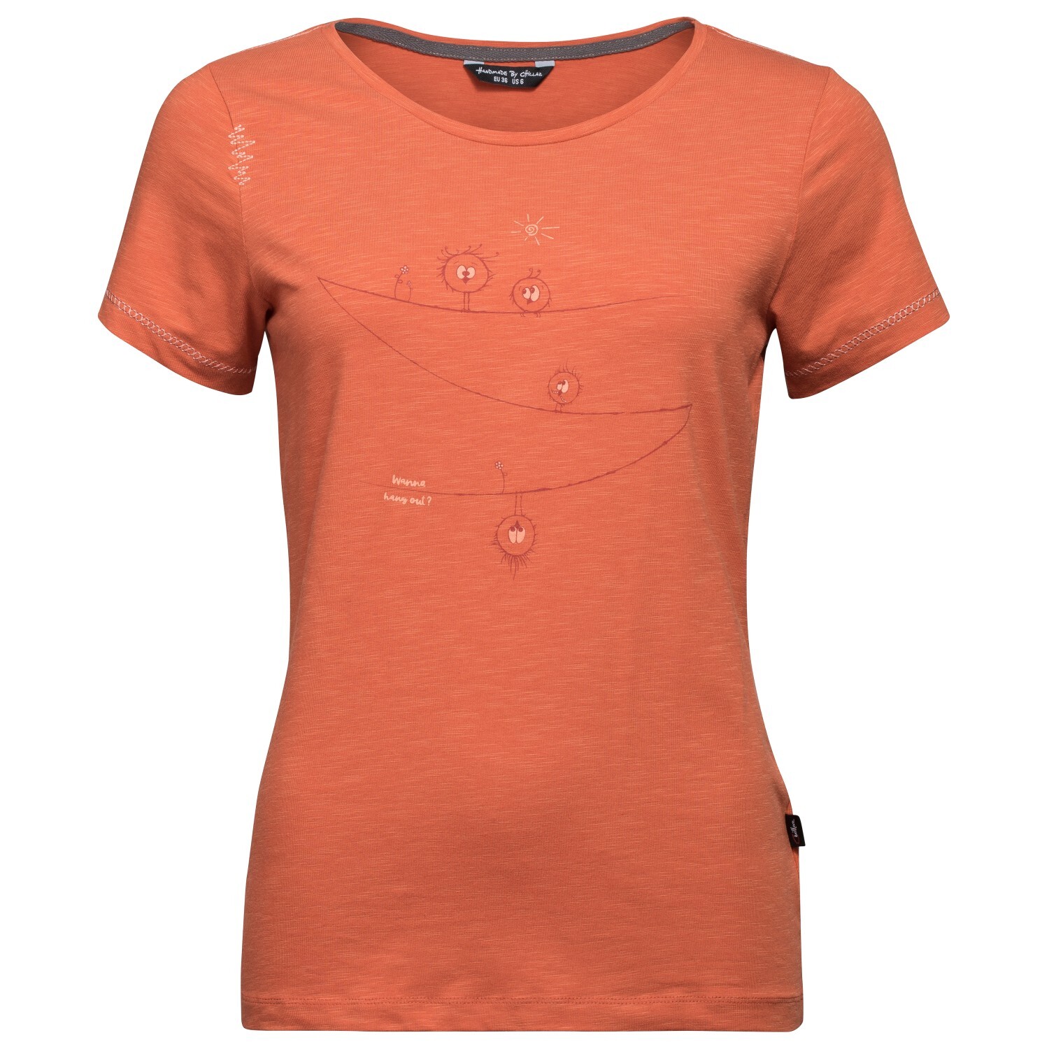 

Футболка Chillaz Women's Gandia Wanna Hang Out, цвет Mango