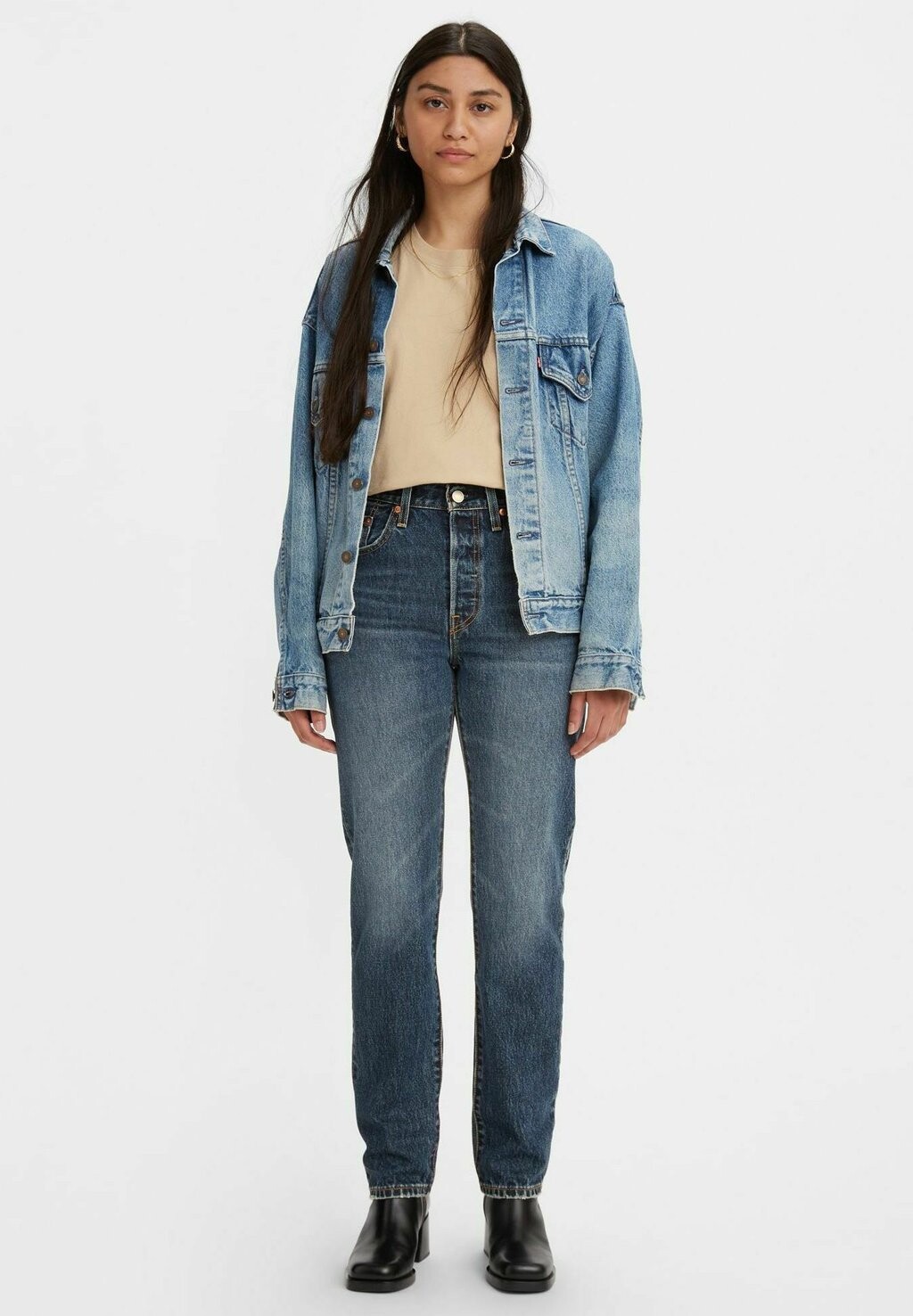 

Джинсы-сигареты Levi's