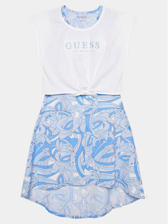 

Платье на каждый день, стандартного кроя Guess, белый