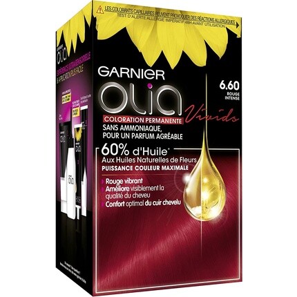 

Перманентная масляная краска Olia 6.60 Интенсивно-красный, Garnier