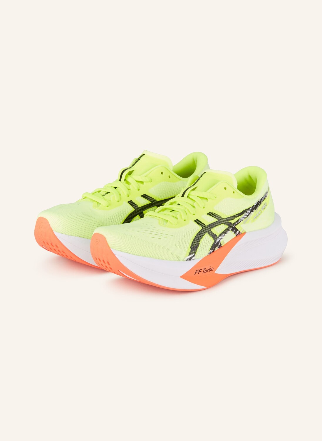 

Кроссовки magic speed 4 ASICS, цвет NEONGELB/SCHWARZ